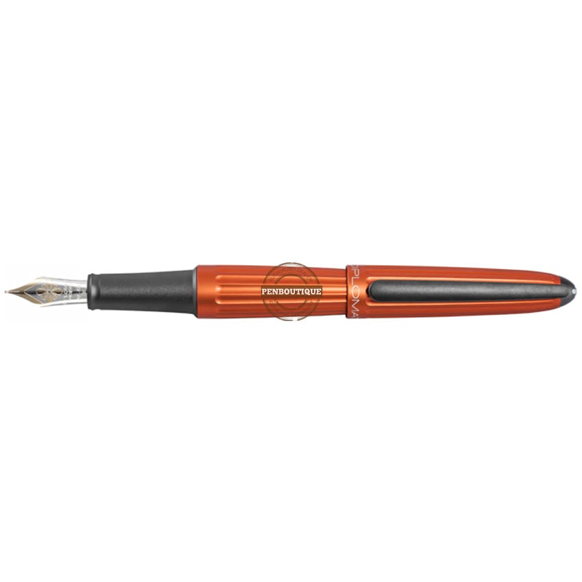 Diplomat Aero 14K Fountain Pen - Orange - Pen Boutique Ltd