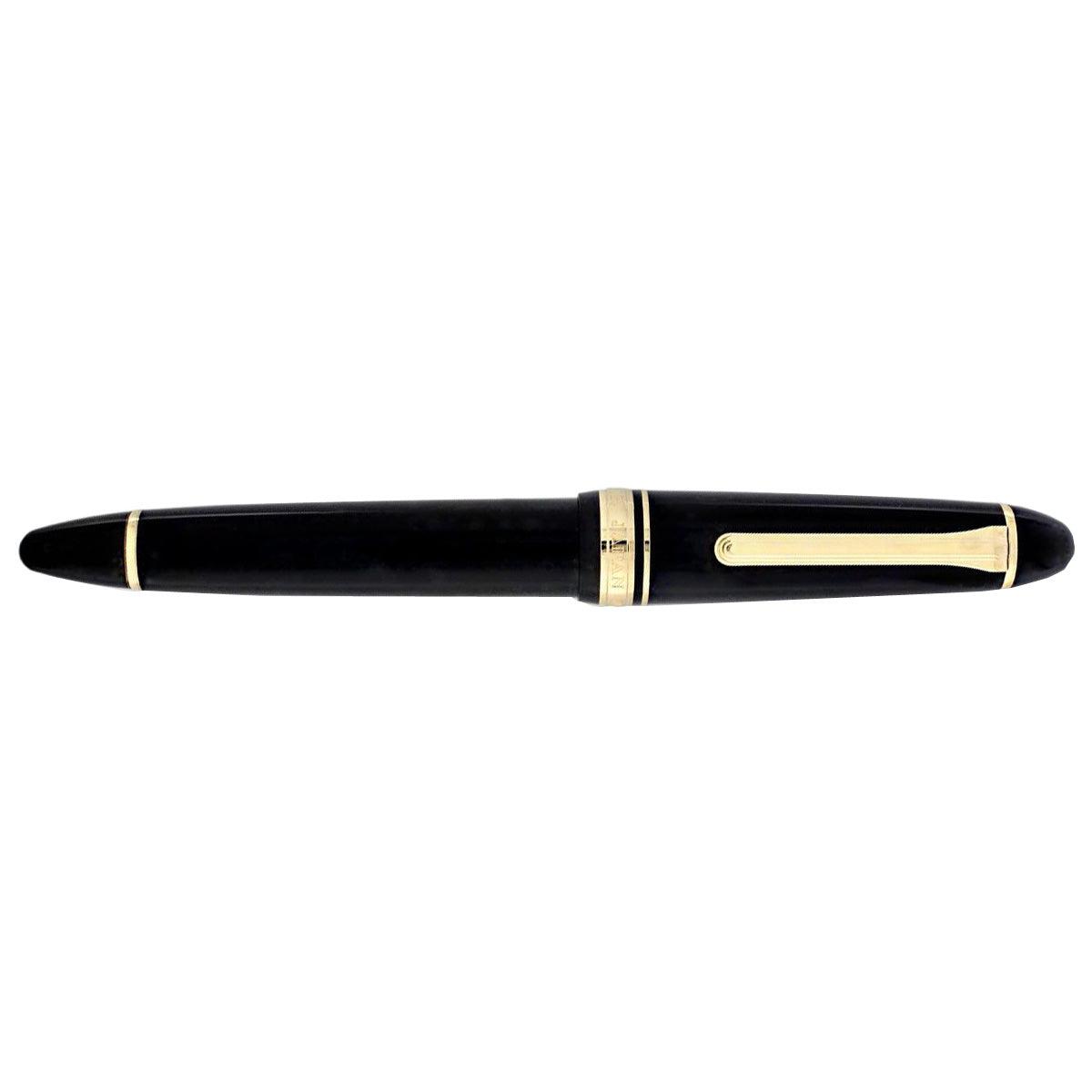 Sailor 1911L Black/Gold Lefty Fountain Pen - Pen Boutique Ltd