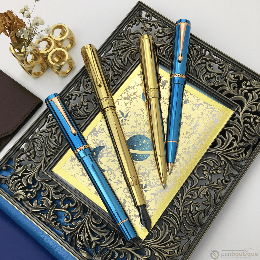Conklin Duragraph Metal Ballpoint Pen - PVD Gold - Pen Boutique Ltd