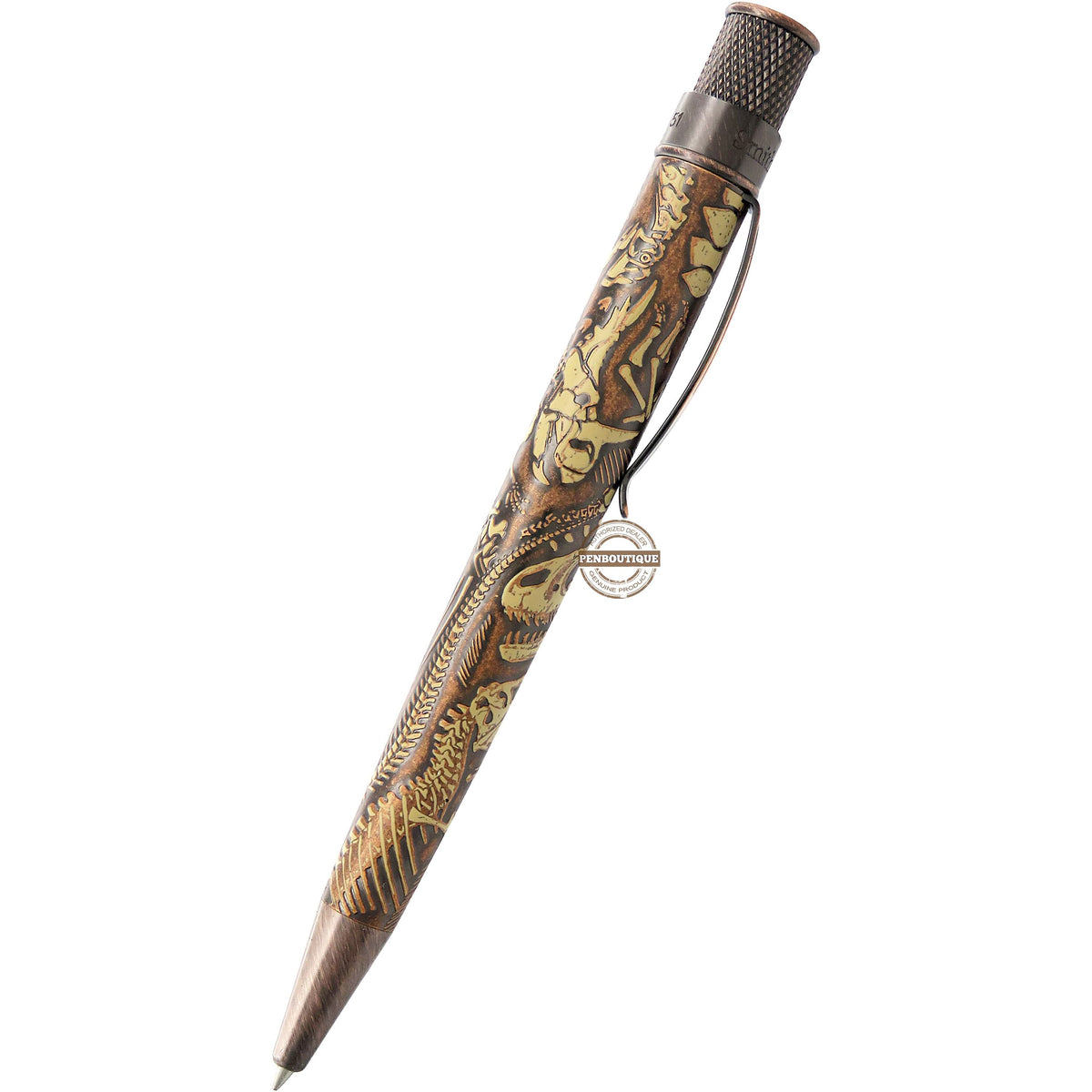 Retro51 Tornado Rollerball Pen - Smithsonian Dino Fossil - Pen Boutique Ltd