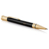Parker Duofold Ballpoint Pen - Classic Black - Gold Trim - Pen Boutique Ltd