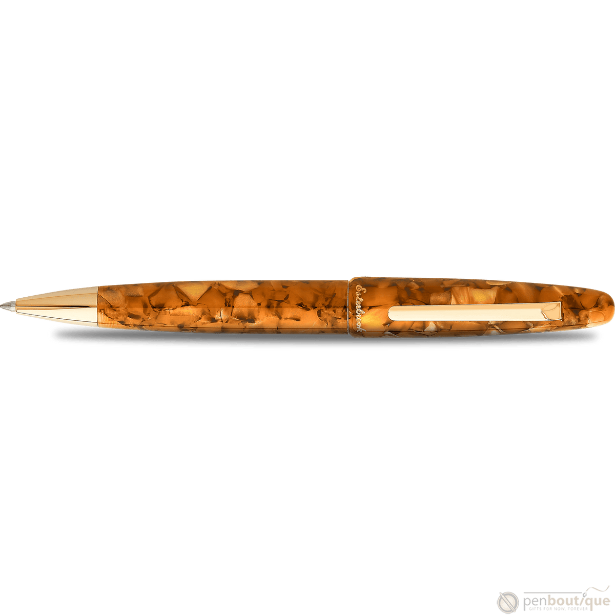 Esterbrook Estie Ballpoint Pen - Honeycomb - Gold Trim - Pen Boutique Ltd