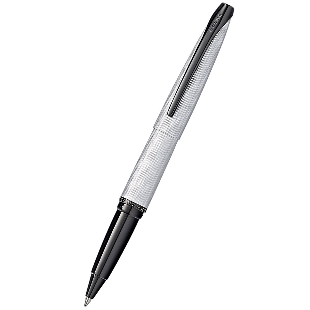 Cross ATX Selectip Rollerball Pen - Brushed Chrome - Pen Boutique Ltd