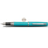 Platinum Procyon Fountain Pen - Turquoise Blue - Pen Boutique Ltd