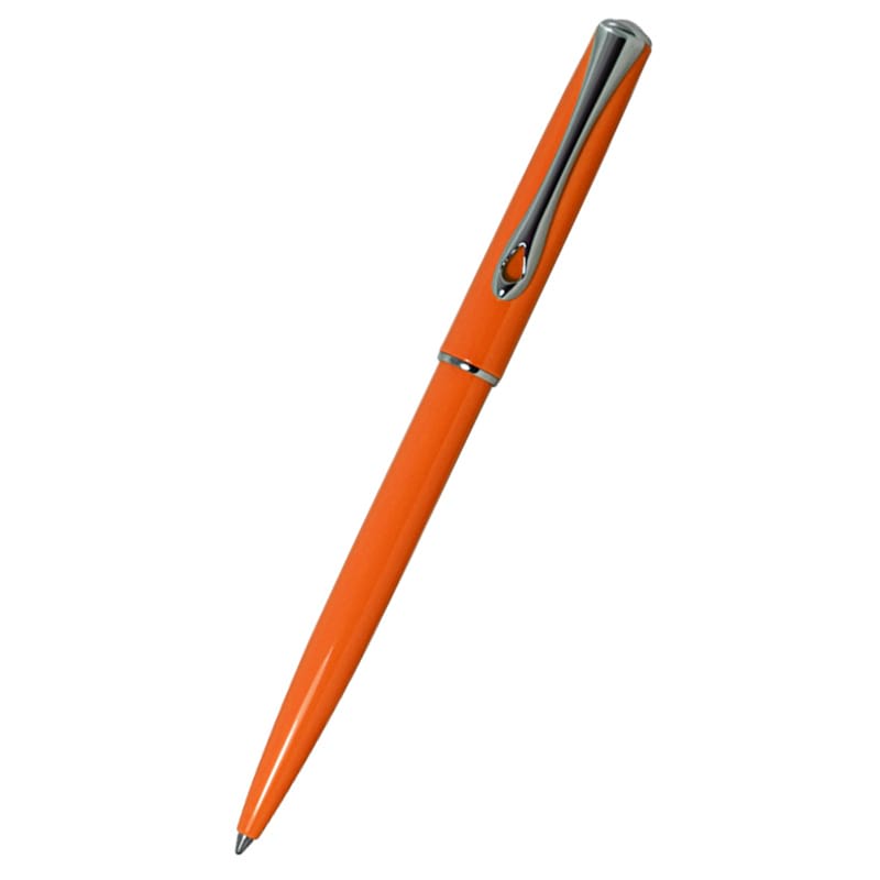 Diplomat Traveller EasyFLOW Ballpoint Pen - Lumi Orange - Pen Boutique Ltd