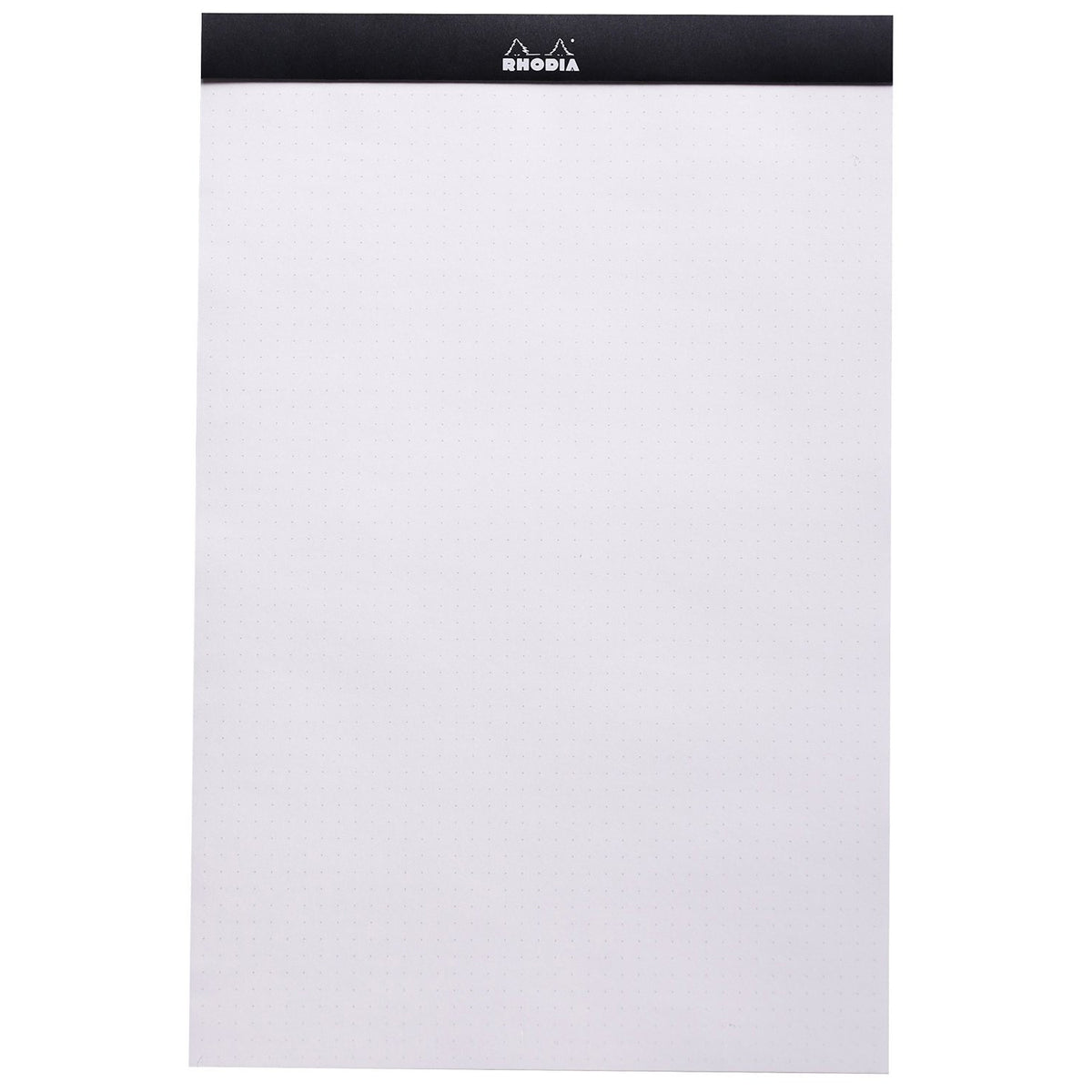 Rhodia Black Stapled 8-1/4x12-1/2 Dot Pads - Pen Boutique Ltd