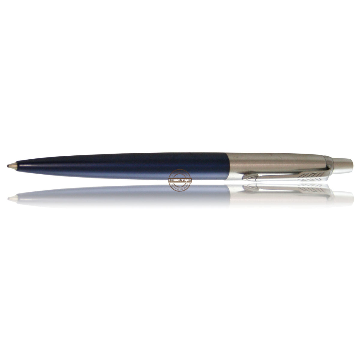 Parker Jotter Ballpoint Pen - Royal Blue - Chrome Trim - Pen Boutique Ltd