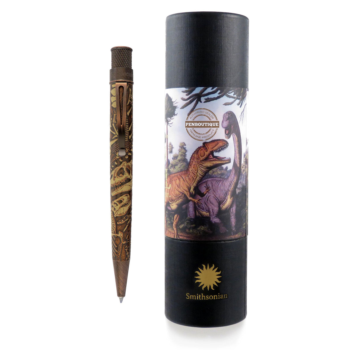 Retro51 Tornado Rollerball Pen - Smithsonian Dino Fossil - Pen Boutique Ltd