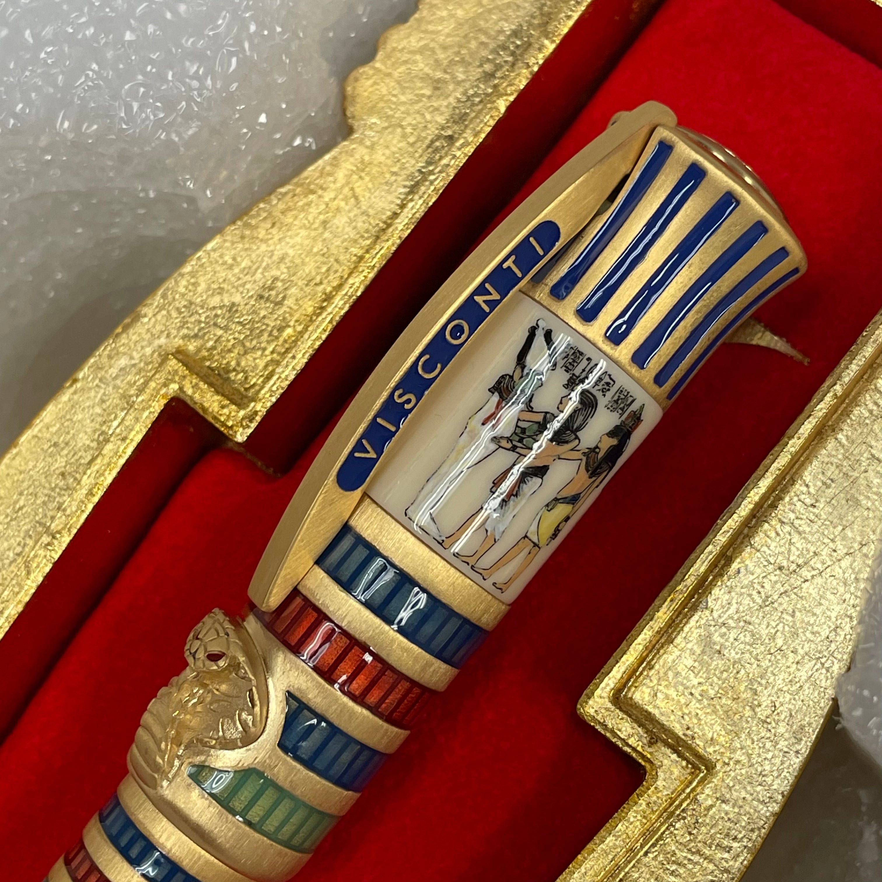 Visconti Fountain Pen - Tutankhamun (Limited Edition)-Pen Boutique Ltd