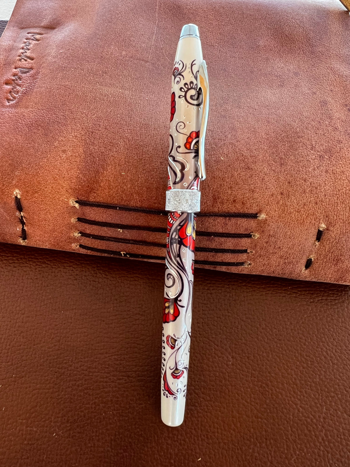 Cross Botanica Fountain Pen - Red Hummingbird - Pen Boutique Ltd