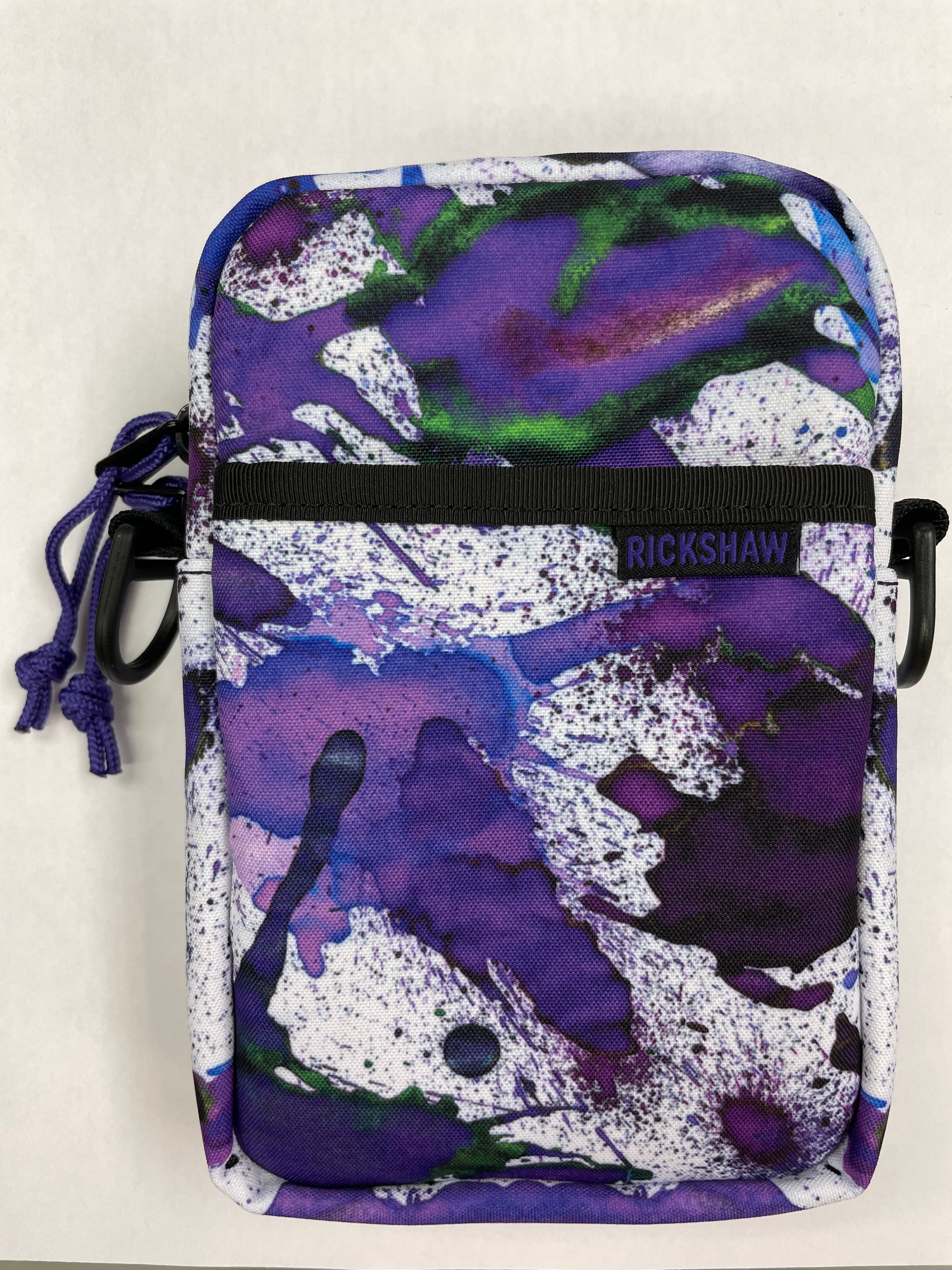 Rickshaw Coozy Case With D Rings & Straps - Purple Splatter-Pen Boutique Ltd