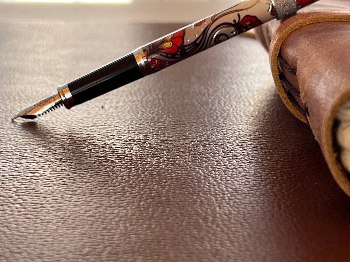Cross Botanica Fountain Pen - Red Hummingbird - Pen Boutique Ltd