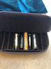 Pen Boutique Yak Leather 10 Pen Holder - Brown - Pen Boutique Ltd