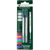 Monteverde Ballpoint Refill - Blue/Black - Medium (2 per pack) - Pen Boutique Ltd
