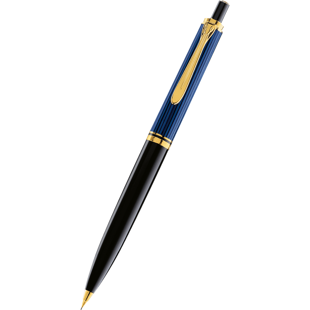 Pelikan Souveran Pencil - D400 Black/Blue - Pen Boutique Ltd