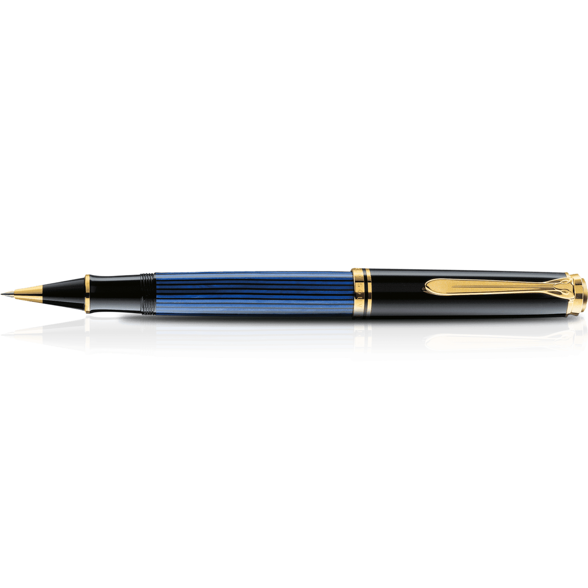 Pelikan Souveran Rollerball Pen - R600 Black/Blue - Pen Boutique Ltd
