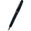 Penlux Masterpiece Grande Fountain Pen - Blue Swirl - Pen Boutique Ltd