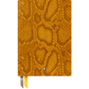 Montblanc Notebook - 146 Python Print Saffron - Lined - Pen Boutique Ltd