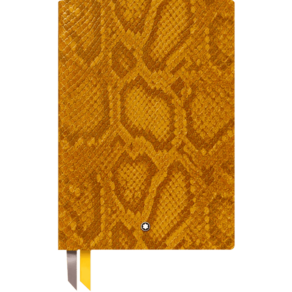 Montblanc Notebook - 146 Python Print Saffron - Lined - Pen Boutique Ltd