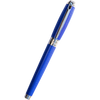 S T Dupont Line D Rollerball Pen - Diamond Guilloche - Sapphire - Large - Pen Boutique Ltd
