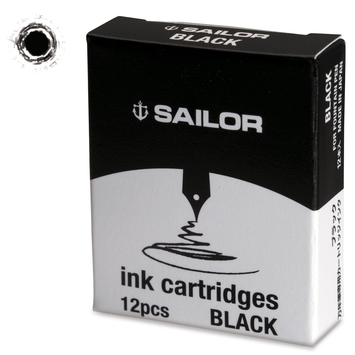 Sailor Black - Ink Cartridges - Pen Boutique Ltd