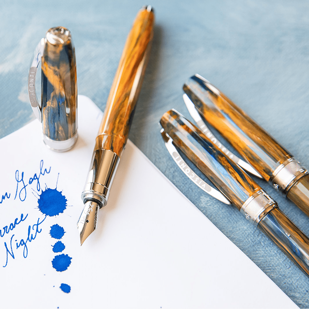 Visconti Van Gogh Fountain Pen - Café Terrace at Night - Pen Boutique Ltd